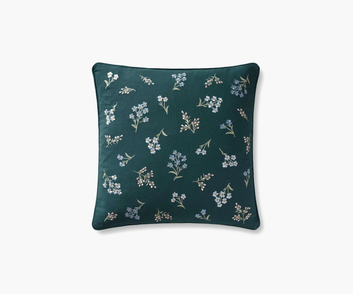 Petite Fleurs Embroidered Pillow | Rifle Paper Co.