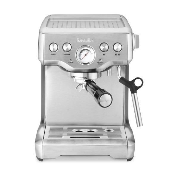 Breville Infuser Espresso Maker, BES840XL, Silver | Williams-Sonoma