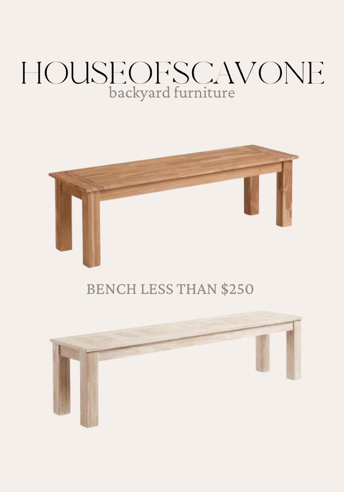 perfect for poolside breaks, towels, snack break
#bench #outdoorseating #outdoorfurniture #summertime #poolside #pool #patio #wood #teak

#LTKhome #LTKFind #LTKswim