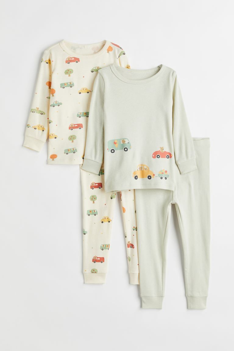 2-pack Cotton Pajamas | H&M (US + CA)