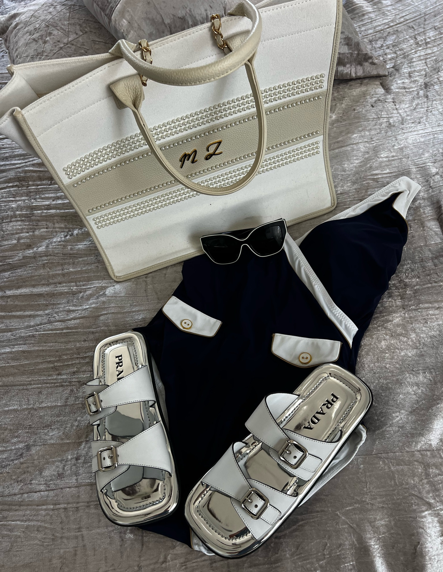 Beach ready ensemble 
Black and white combo

#LTKSaleAlert #LTKFindsUnder50 #LTKSwim