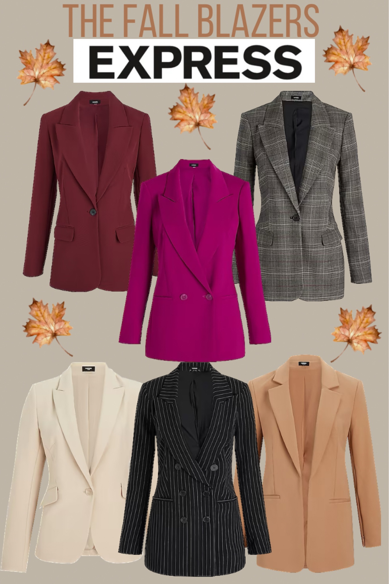 Oh for the love of Blazers #fallfashion #express #blazers

#LTKover40 #LTKU #LTKstyletip