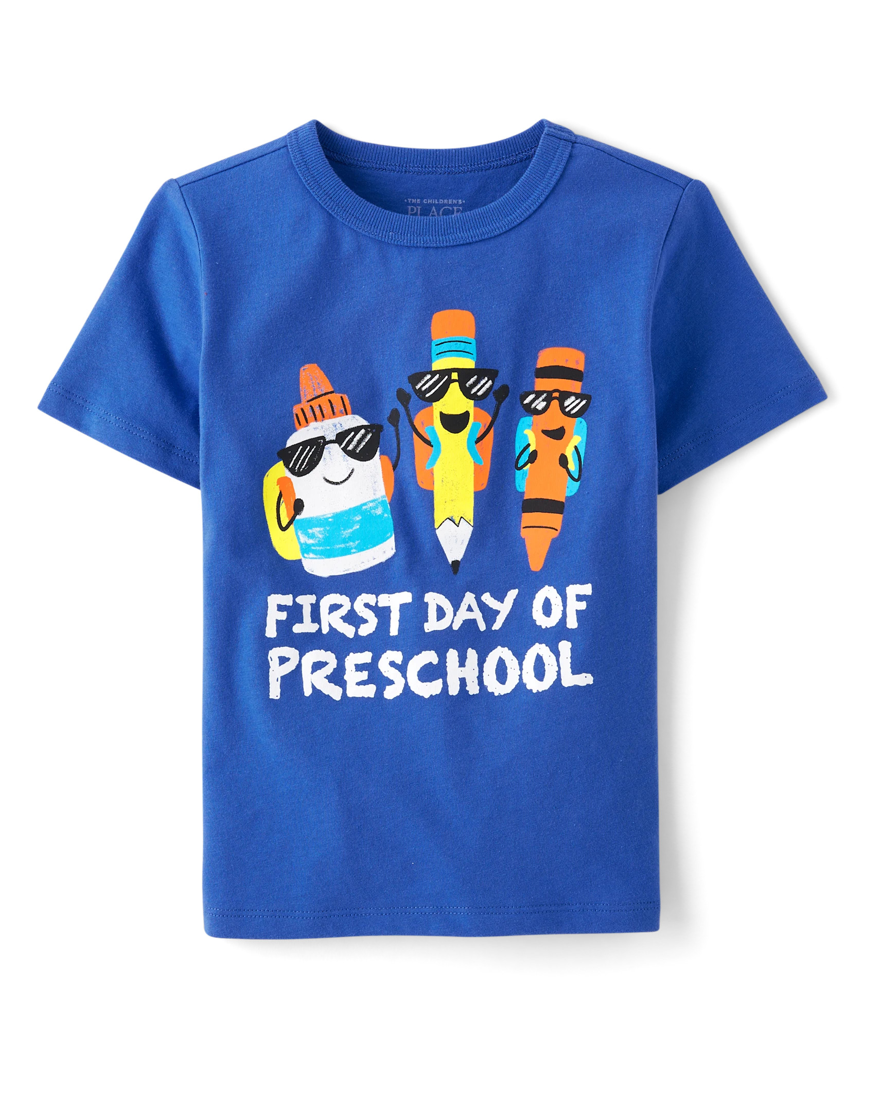 Toddler Boys First Day Of Preschool Graphic Tee - ripple | The Children's Place