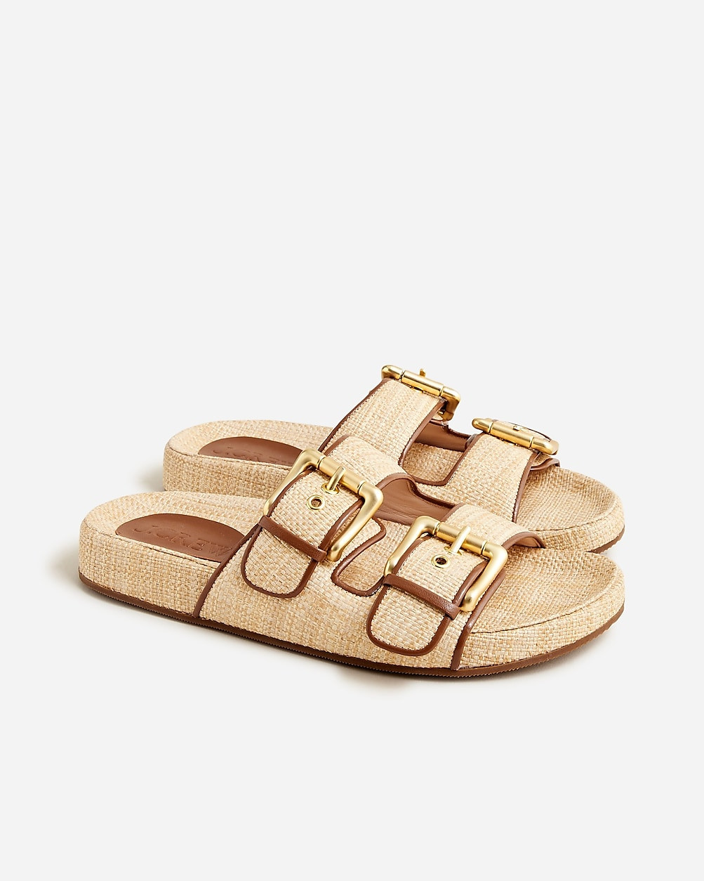 Marlow sandals in raffia | J. Crew US