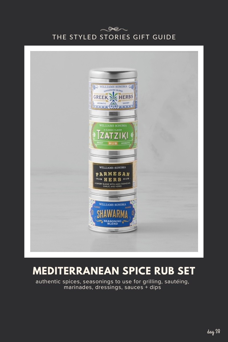 I’m a fan of Mediterranean spices so this one gets top billing :) It’s a great gift idea for someone who likes to cook or to bring to a dinner party or a host/hostess gift. I linked other spice combos below in similar price range.

#LTKHome #LTKfoodie #LTKGiftGuide