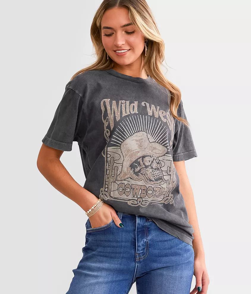 Bohemian Cowgirl Wild West Cowboys T-Shirt | Buckle