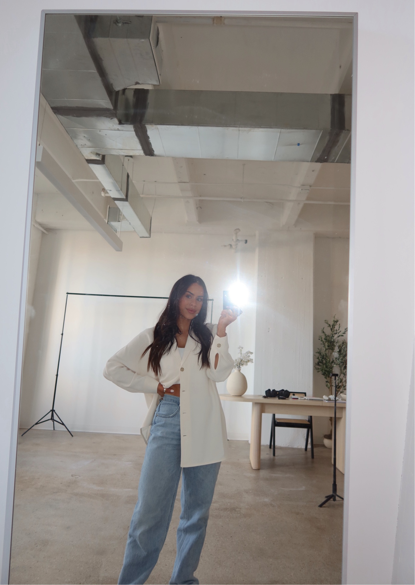 In my baggy era 🤍🩵

#LTKstyletip