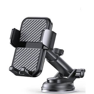 3in1 Car Phone Holder with 122+LBS Suction and Stable Clamp Arm, 360° Adjustable Mount Dashboard Vent, All Smartphones | The Home Depot