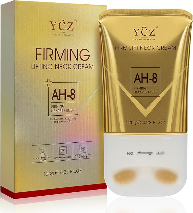Ycz AH-8 Neck Firming Cream with Roller for Crepey Skin Body Care Comfort, Moisturizing, Anti-Agi... | Amazon (US)