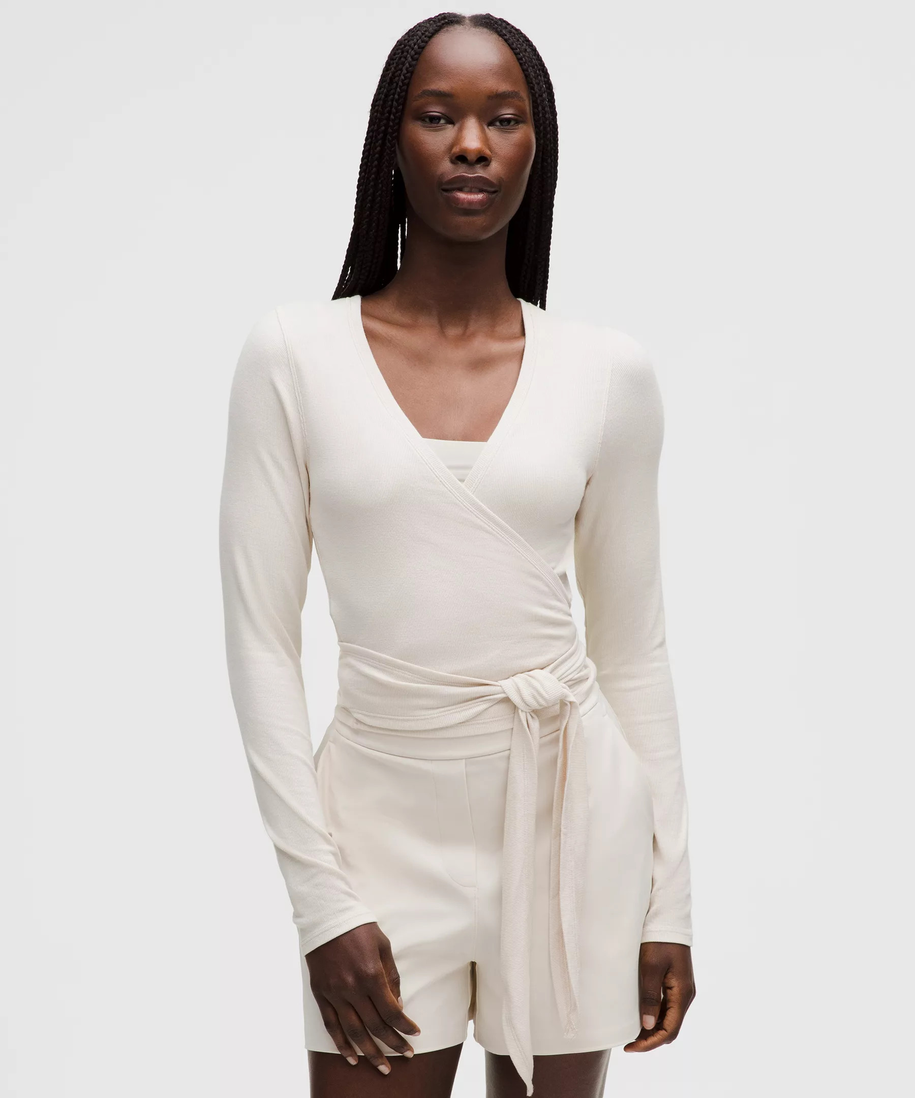 Front-to-Back Wrap-Waist Long-Sleeve Shirt | lululemon (CA)