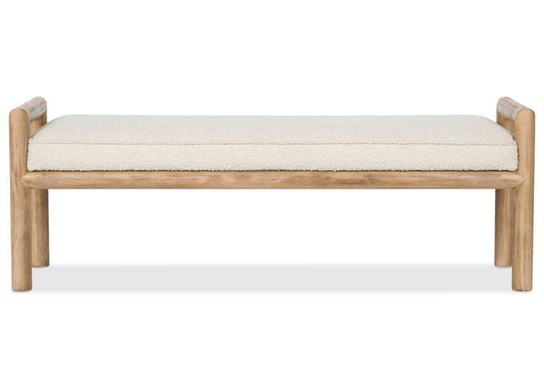 Jayman Bench -Amalie Ivory | Urban Barn