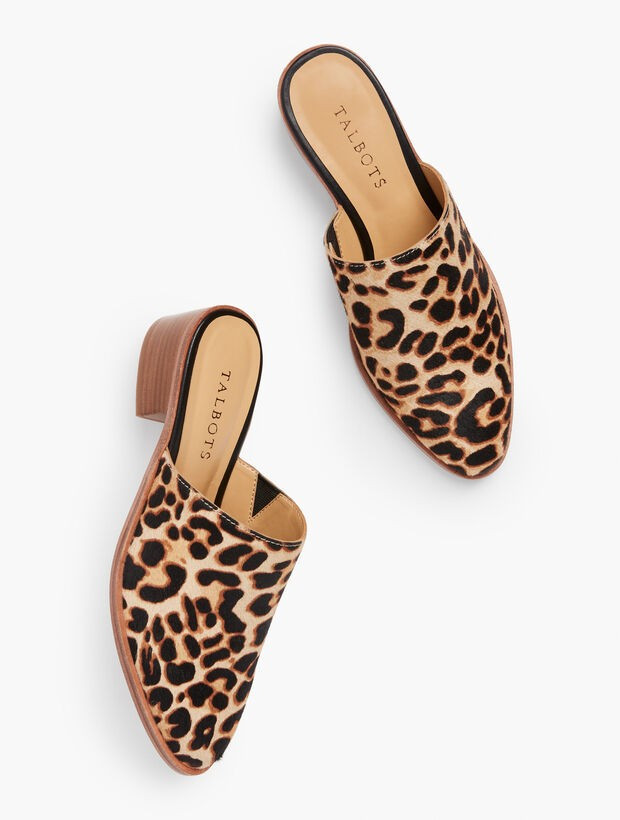 Maddie Mules - Calf Hair | Talbots
