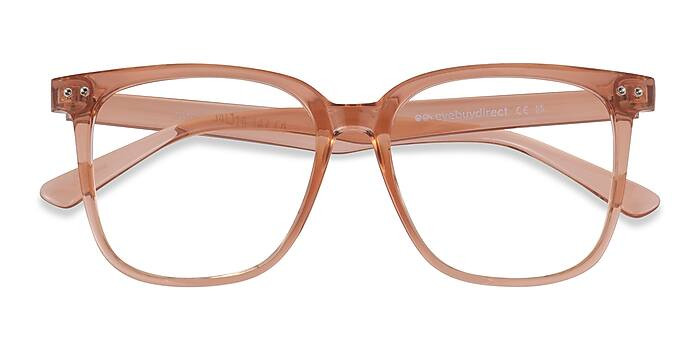 Piano Square Brown Full Rim Eyeglasses | Eyebuydirect | EyeBuyDirect.com