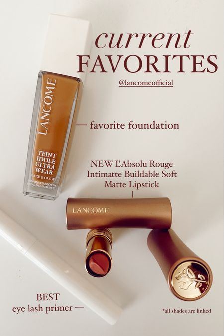 Lancôme , foundation, lipstick, lash primer, beauty , summer beauty , spring beauty, summer makeup , Sephora , ulta beauty 

#LTKbeauty #LTKFestival #LTKfindsunder50