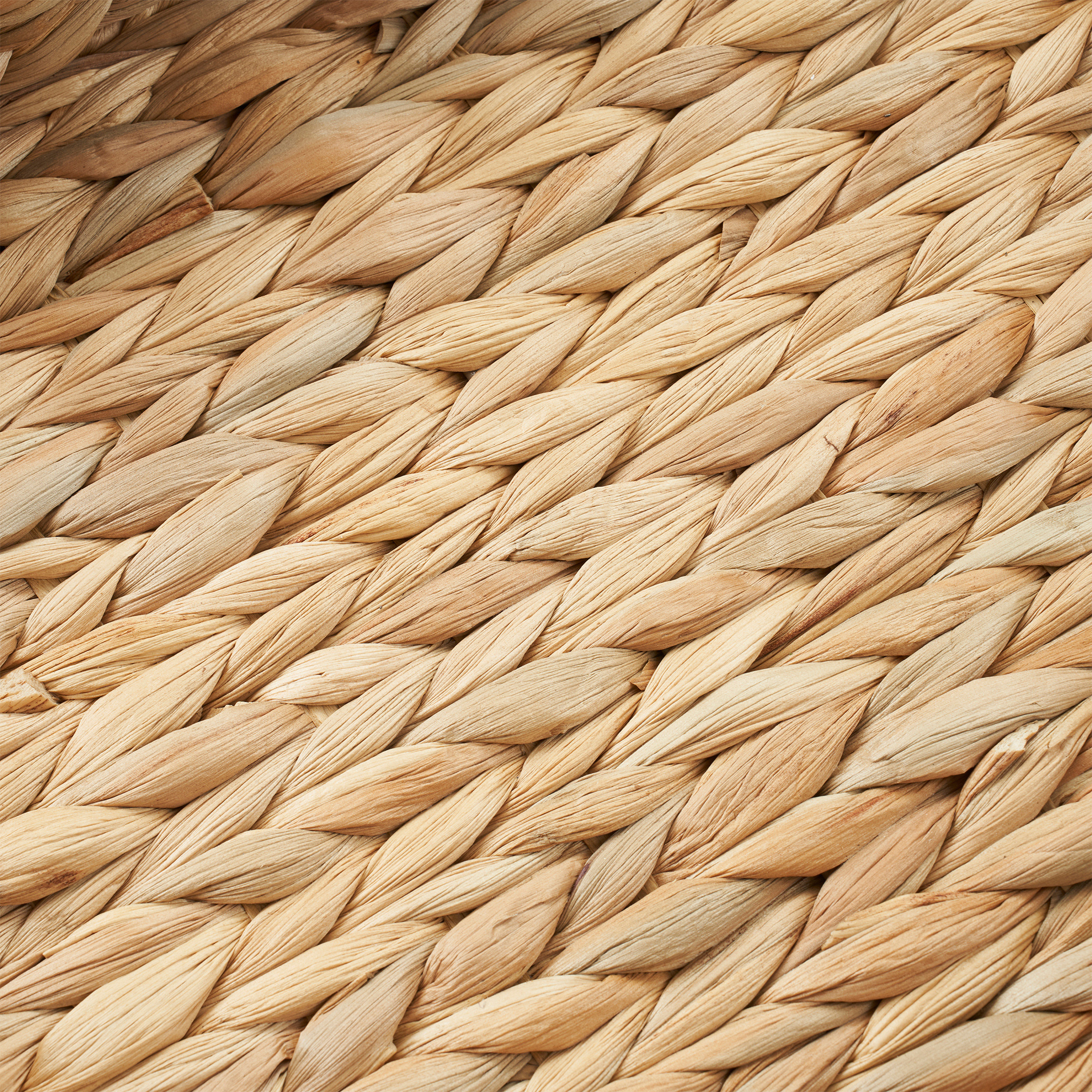 11" x 14" Scalloped Woven Natural Water Hyacinth Decorative Tray | Walmart (US)