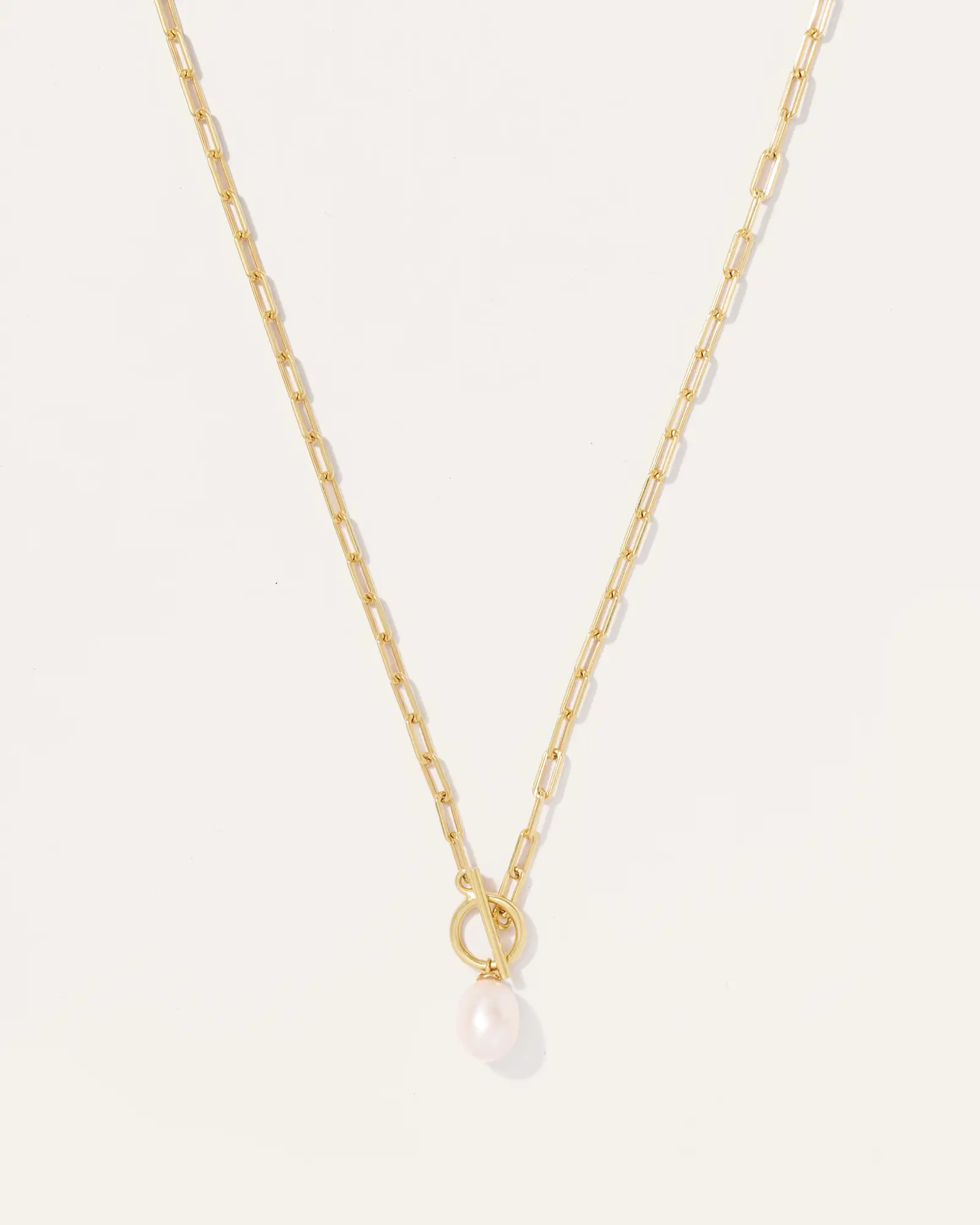 Freshwater Cultured Pearl Toggle Necklace | Quince