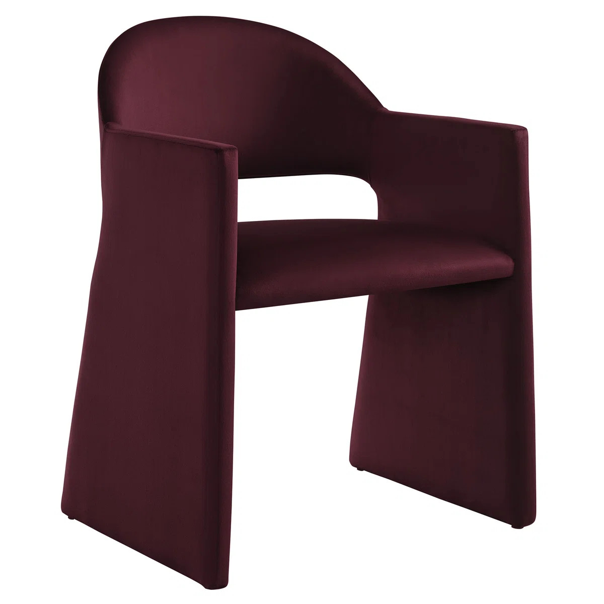 Talia Performance Velvet Dining Armchair | Wayfair North America