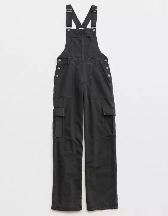 Aerie Baggy Cargo Overalls | Aerie