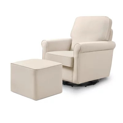 DaVinciDaVinci Maya Swivel Glider and Ottoman Set in Creamif( typeof window !== 'undefined' && wi... | buybuy BABY