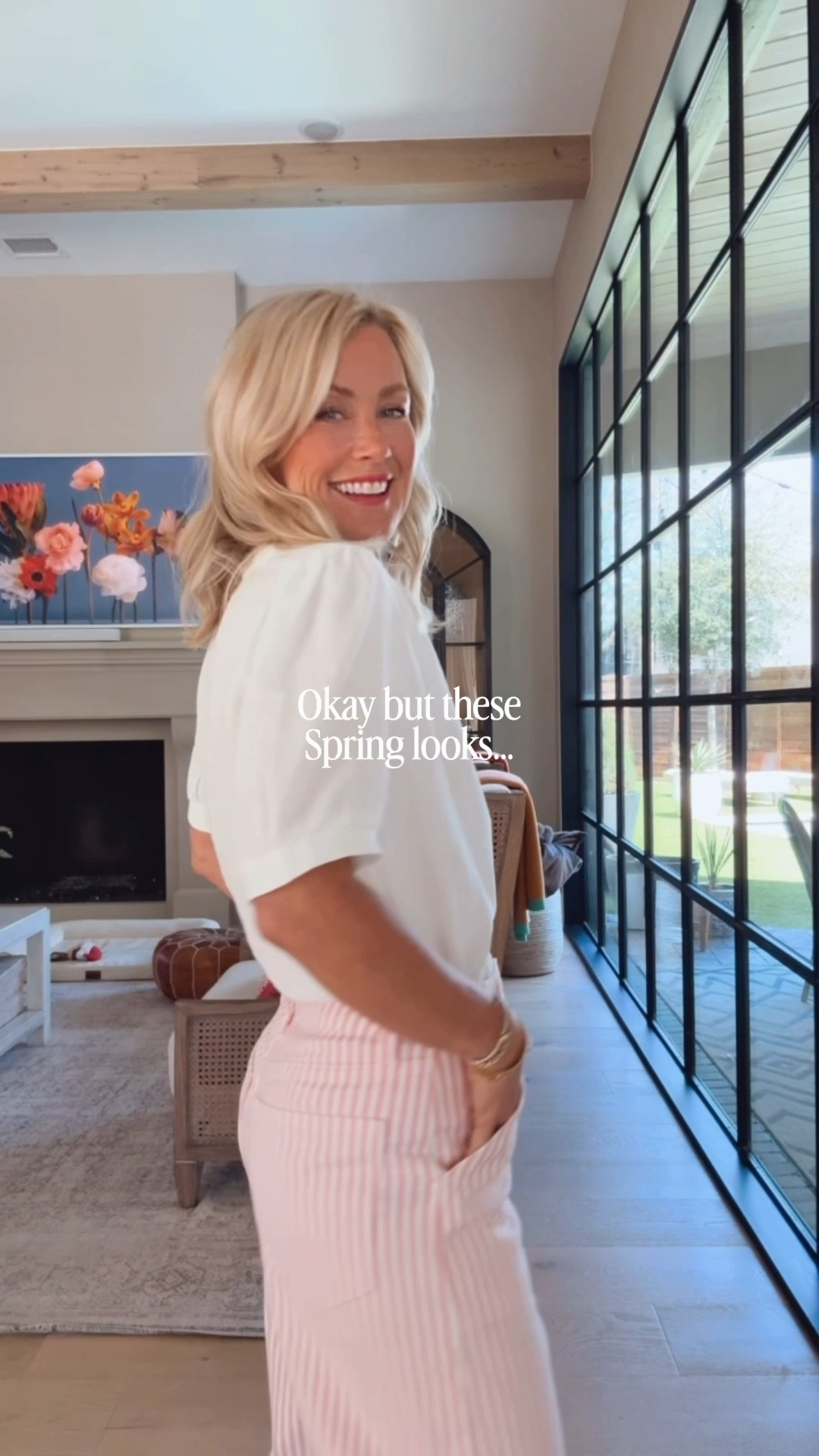 The cutest new collection just dropped at Avara! Just in time for the most darling spring looks.

Tops: xs
Dresses: xs
Pink striped jeans: 24, size down 2 🫨

#LTKootd #LTKOver40 #LTKSeasonal