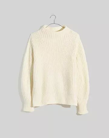 Loretto Mockneck Pullover Sweater | Madewell