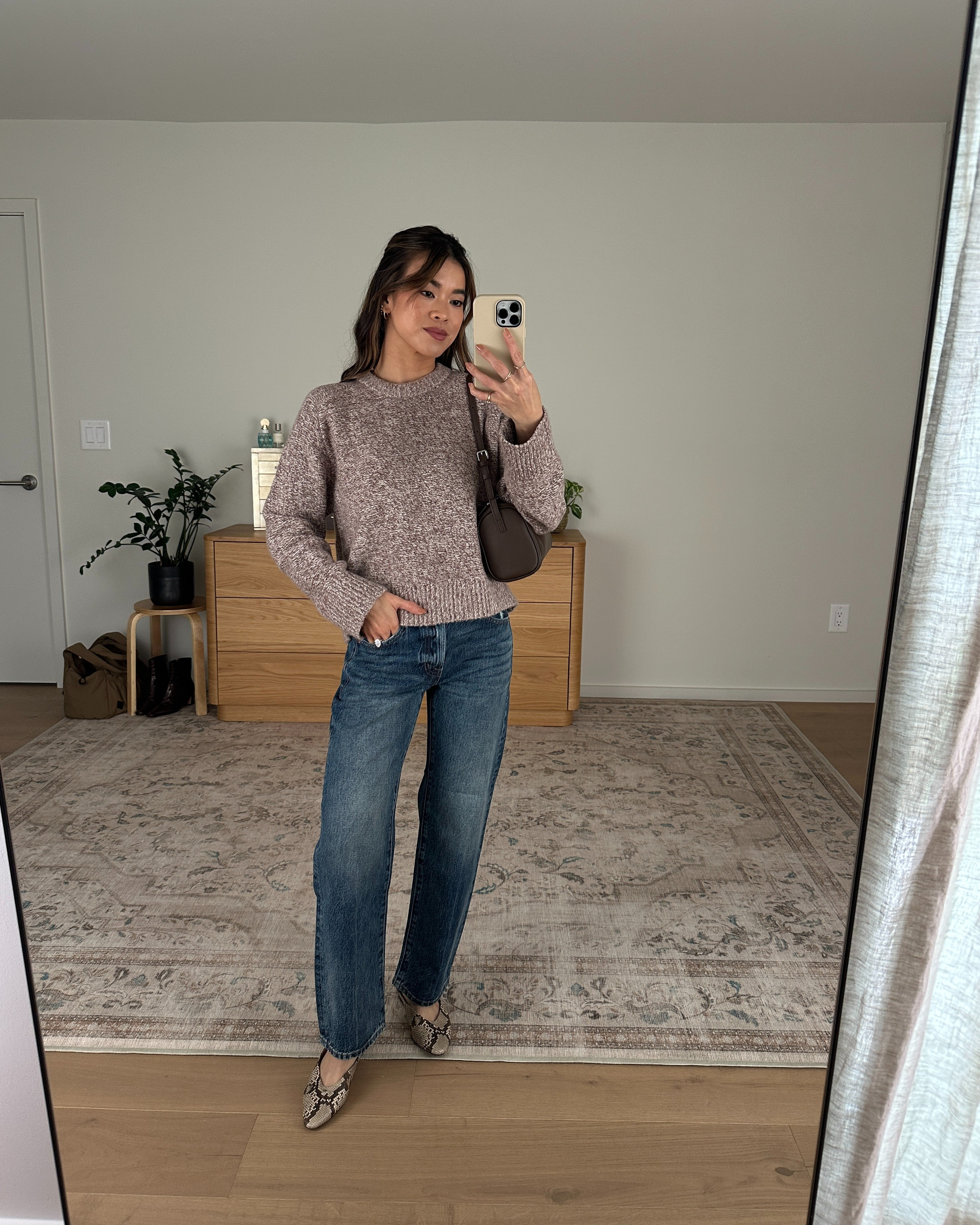 The perfect wash of jeans for fall!

Sizing info:
-Pistola Petite Lexi Mid Rise Bowed Straight Jean (Size 23 petite in Artisan) 
-Abercrombie A&F Madeline Textural Crew Sweater (Size XS in Brown)

Fall Abercrombie new arrivals, Abercrombie sweaters, petite denim, petite pants, Abercrombie fall sweater, Abercrombie petite sweater, Petite style, petite fashion, mom outfit, mom style, petite jeans, petite outfit ideas, petite outfits, best pants for petite, vacation outfits, fall outfits, fall style, fall trends, fall looks fall outfit ideas, Abercrombie try on, fall lookbook, fall outfits, dark wash denim, mid rise jeans,

#LTKootd #LTKSeasonal #LTKPetite