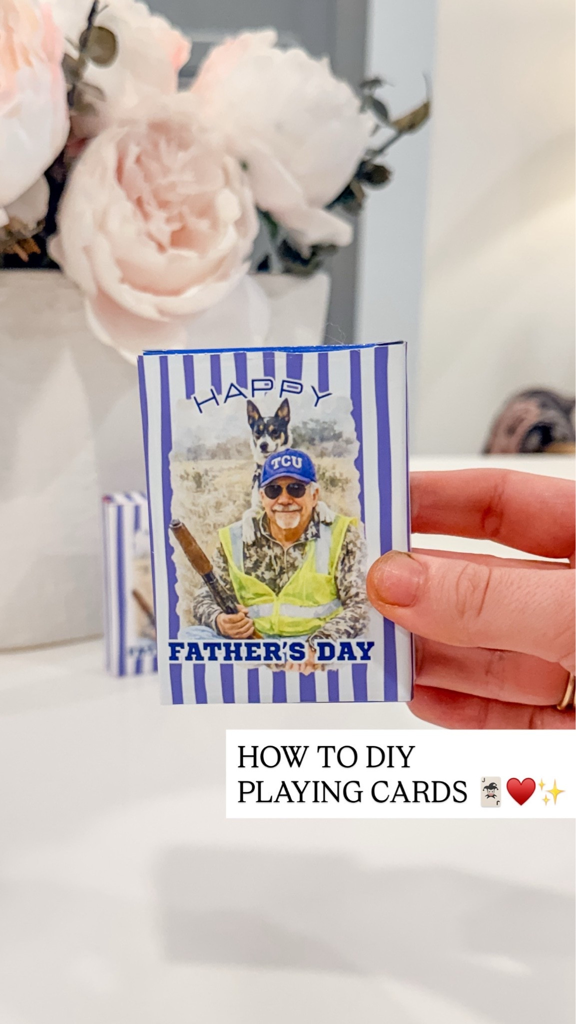 Some similar links for DIY’ing the custom playing cards!

#LTKSeasonal #LTKMens #LTKHome
