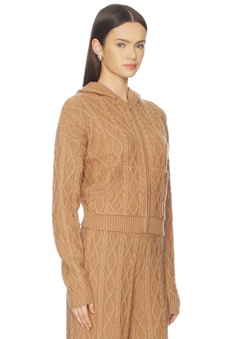 Sweater Knit Shrunken Zip Up Hoodie
                    
                    SKIMS | Revolve Clothing (Global)