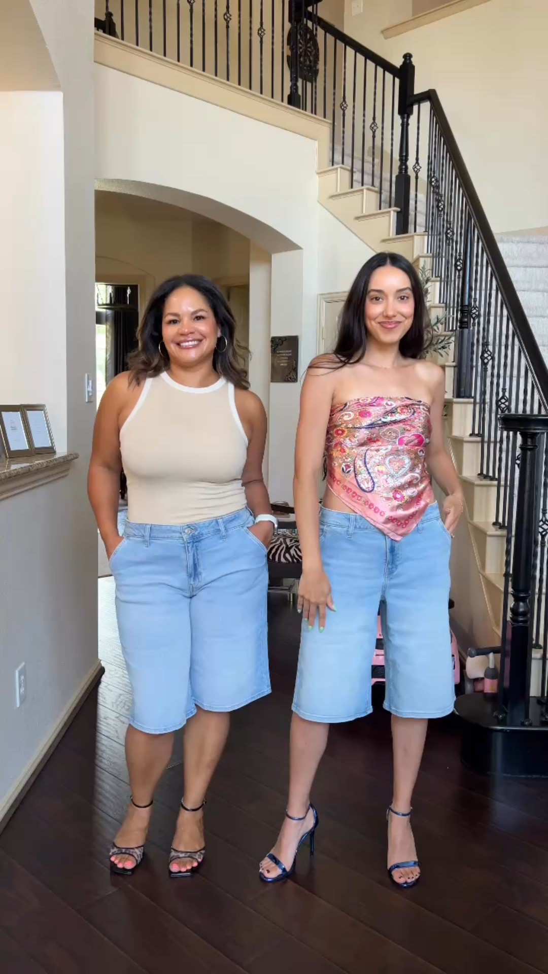 Walmart Jorts | Amazon summer top 

Size down in jorts

#LTKOver40 #LTKSummerEdit #LTKStyleTip