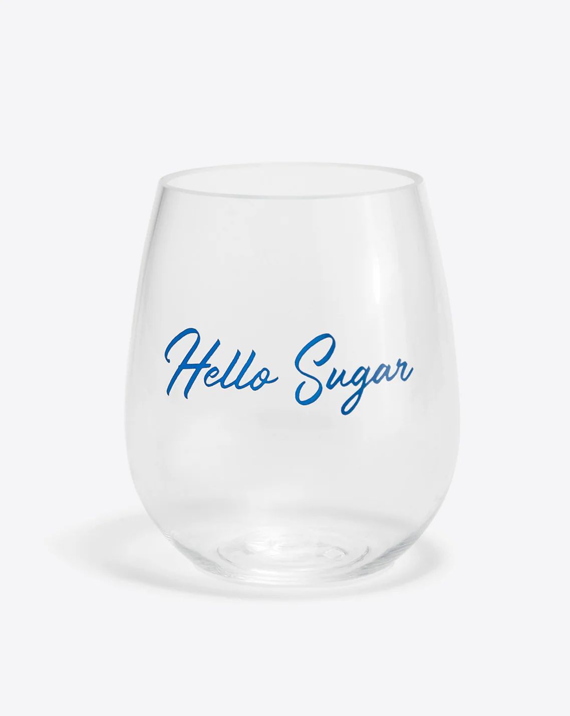 Hello Sugar Acrylic Wine Glass | Draper James (US)
