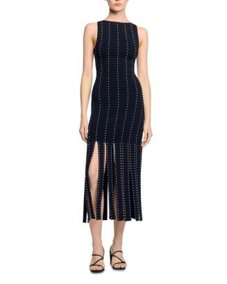 Fringed Knit Maxi Dress | Bloomingdale's (US)