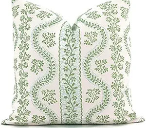 Decorative Pillow Cover Sister Parish Dolly in Lettuce Green Pillow Cover Toss Pillow Accent Pill... | Amazon (US)