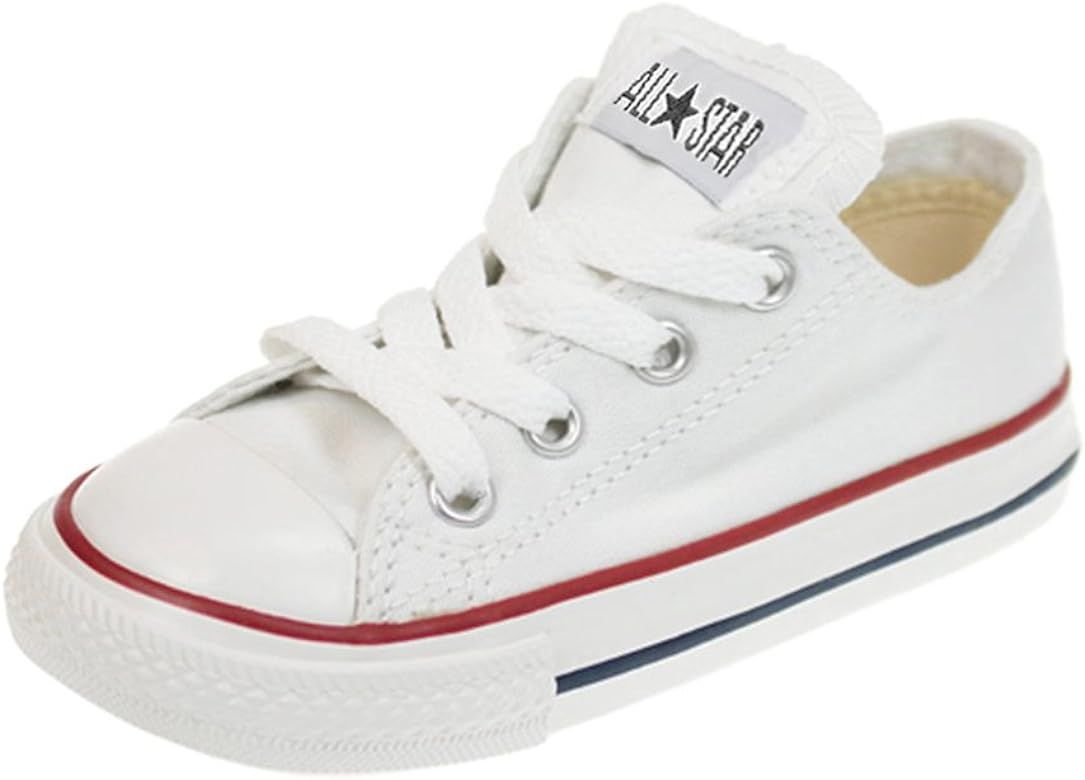 Converse Infants' Chuck Taylor All Star Lo Canvas Sneaker White 6 M US | Amazon (US)
