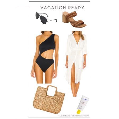 Vacation Ready 
Swimsuit, one piece, coverup, target, tan accessories, spring break, summer 

#LTKswim