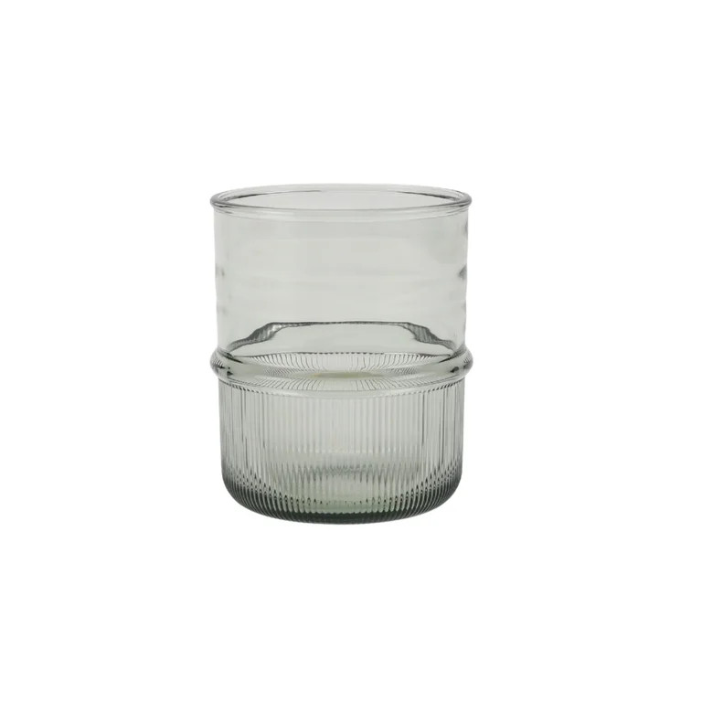 Better Homes & Gardens 4-Piece Green Ribbed Tritan Short Tumbler Set | Walmart (US)