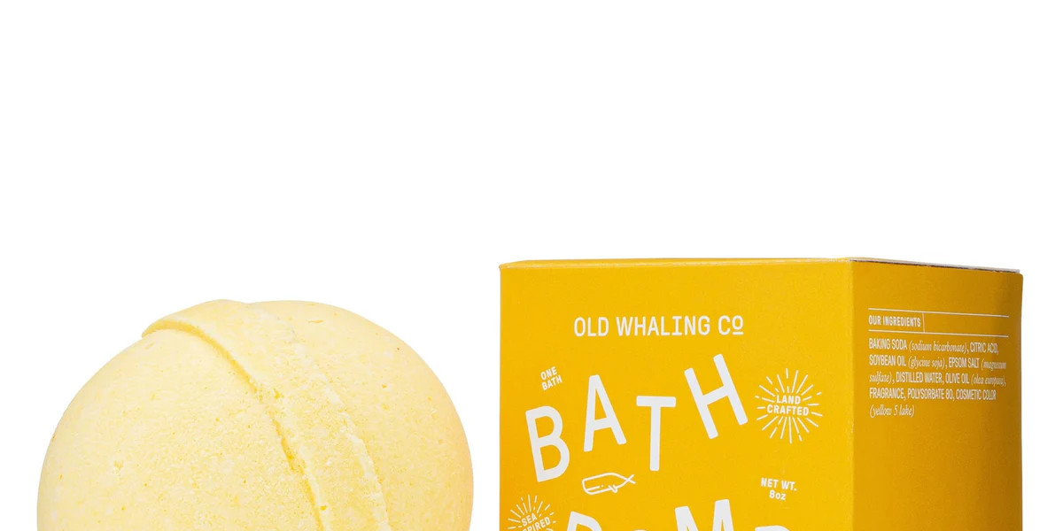 Seaside Citrine® Bath Bomb | Linen & Clove