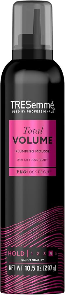 TRESemmé Plumping Mousse Total Volume for 24H Lift and Body with Pro Lock Technology 10.5 oz | Amazon (US)