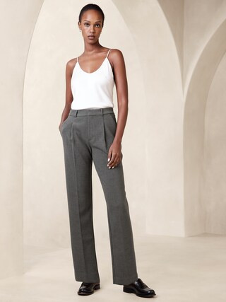 Double Weave Suiting Pant | Banana Republic Factory