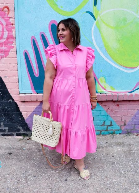 The prettiest spring maxi dress from Belk! This dress comes in multiple colors and prints and sizing is generous. I’m in the XL. Wearing it with my new Sam Edelman sandals! Linking up some of my other favorite plus size dresses from Belk! 
6/15

#LTKStyleTip #LTKFindsUnder100 #LTKPlusSize