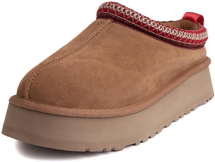 Women's Slippers Outdoor Platform Mini Boots Short Ankle Boot Fur Fleece Lined Sneakers House sli... | Amazon (US)