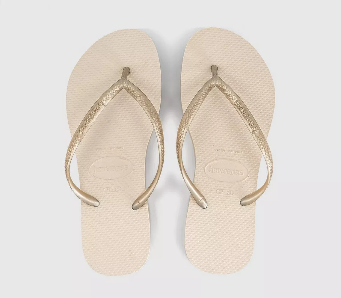 Slim Flatform Flip Flops | Office Shoes (UK)
