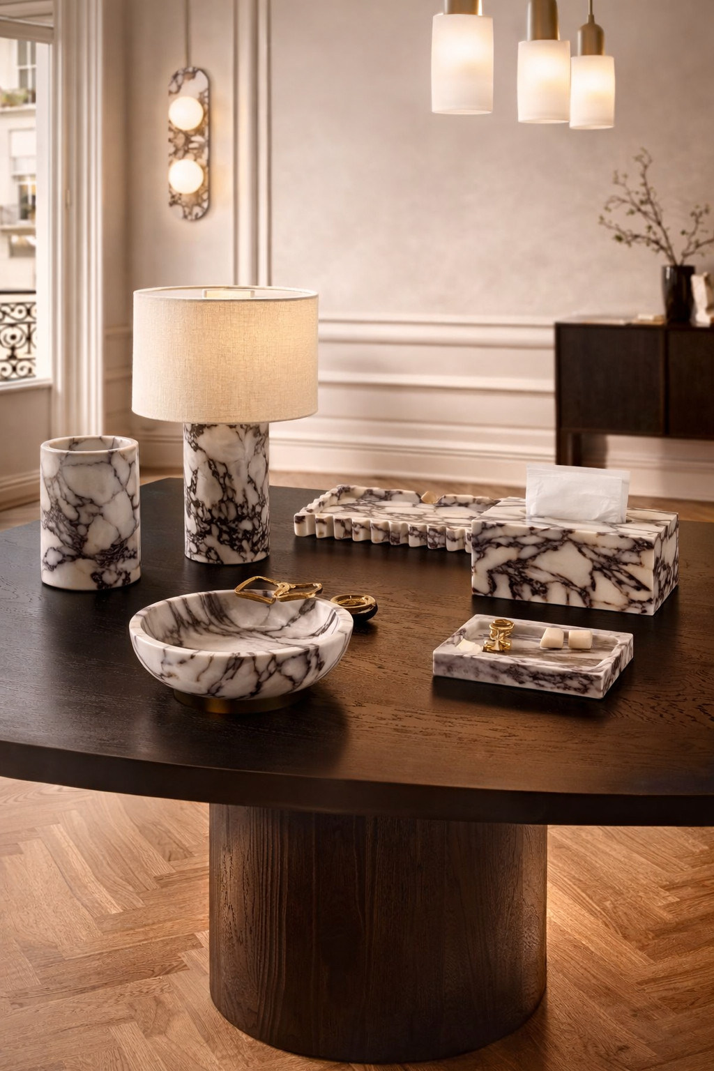 Calacatta marble decor and wall sconces 🤍

amazon home, amazon finds, luxe for less 

 #LTKHome #LTKSaleAlert