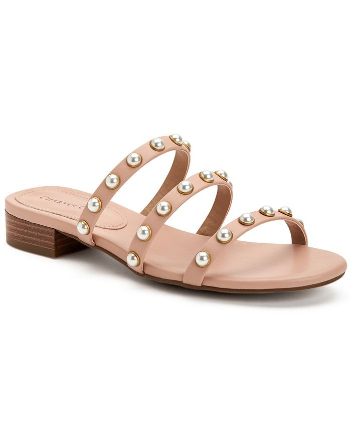 Charter Club Soraya Flat Sandals, Created for Macy's & Reviews - Sandals - Shoes - Macy's | Macys (US)