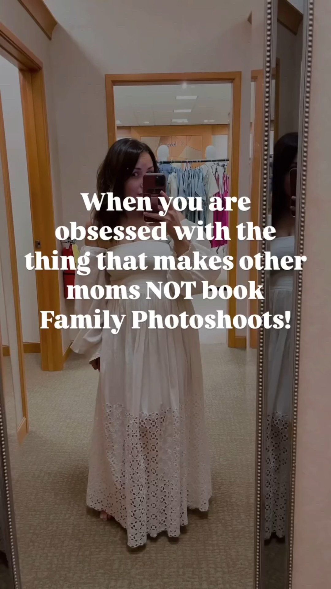 I’ve seen it all over Instagram, moms confused about what to wear to their family photoshoot and therefore not booking a photoshoot.

And it makes me so sad 😭!

If you want those pictures the outfits DO 👏NOT 👏HAVE👏 TO 👏HOLD 👏 YOU 👏BACK! 

You know how some people love doing the thing that other people run away from, like the ladies from The Home Edit, I could never do what they do! It amazes me.

But, family photoshoot outfits, now that is my zone. I love it, I’m obsessed with it, it’s my favorite part of the whole process (well besides the pictures!)

I’m so obsessed I started a whole business around it. 

😍Photographers hire me to style their clients.
😍Moms hire me to get ready for their Family Photoshoots.
😍 I created an app, @moodboardmagicapp to help photographers style their clients using my system.
😍 I created a Style Guide toolkit with style guide templates like nothing else out there.
😍 I continually share free inspo on my LTK for Family Photoshoots (getting ready to post some fully coordinated outfits for Spring! 🌷)

So, if you found me and you need help with the outfits for a family photoshoot make sure you hit that follow button so you don’t forget I’m here whenever you need me! 😉