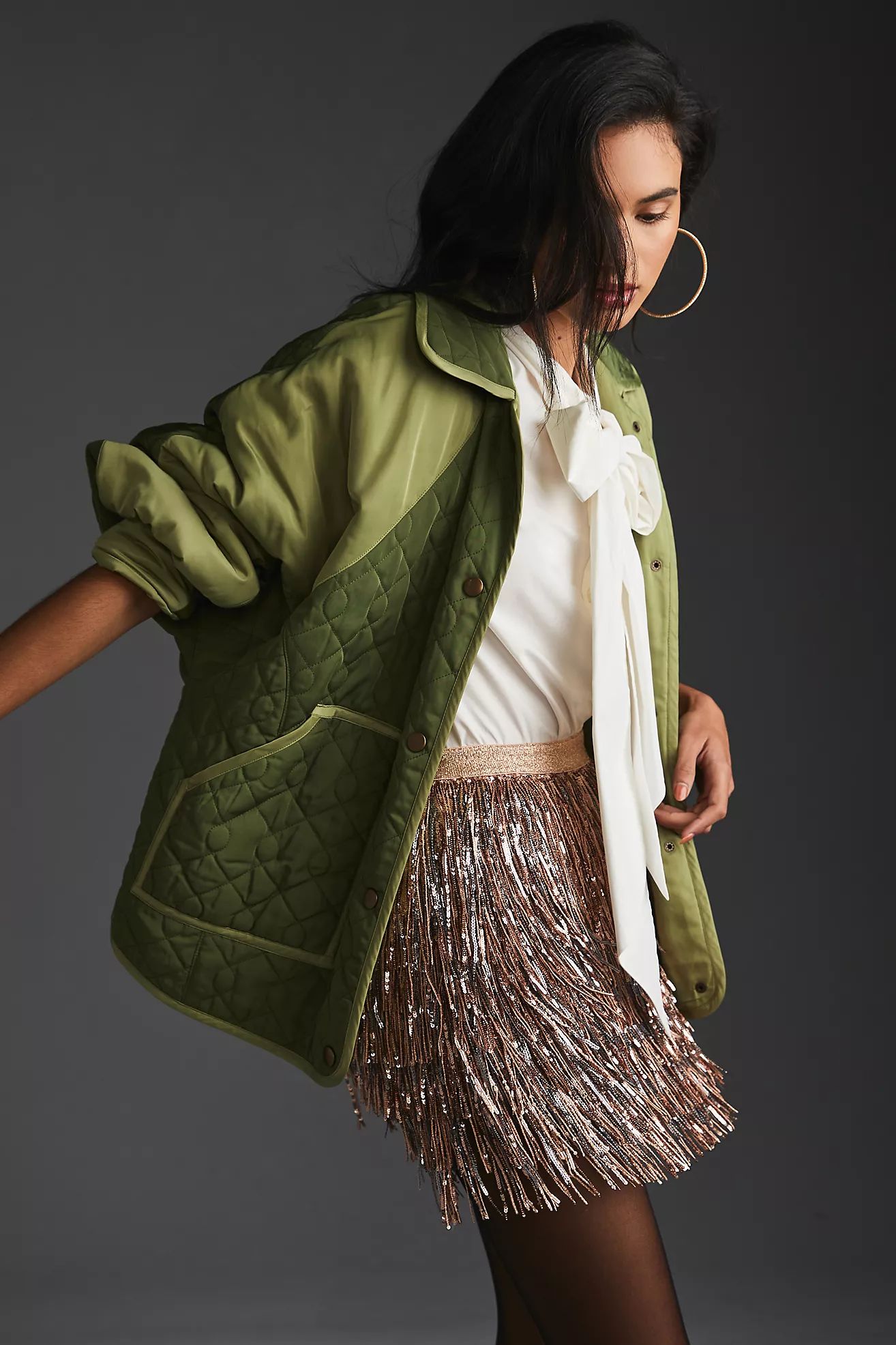 Pilcro Quilted Jacket | Anthropologie (US)