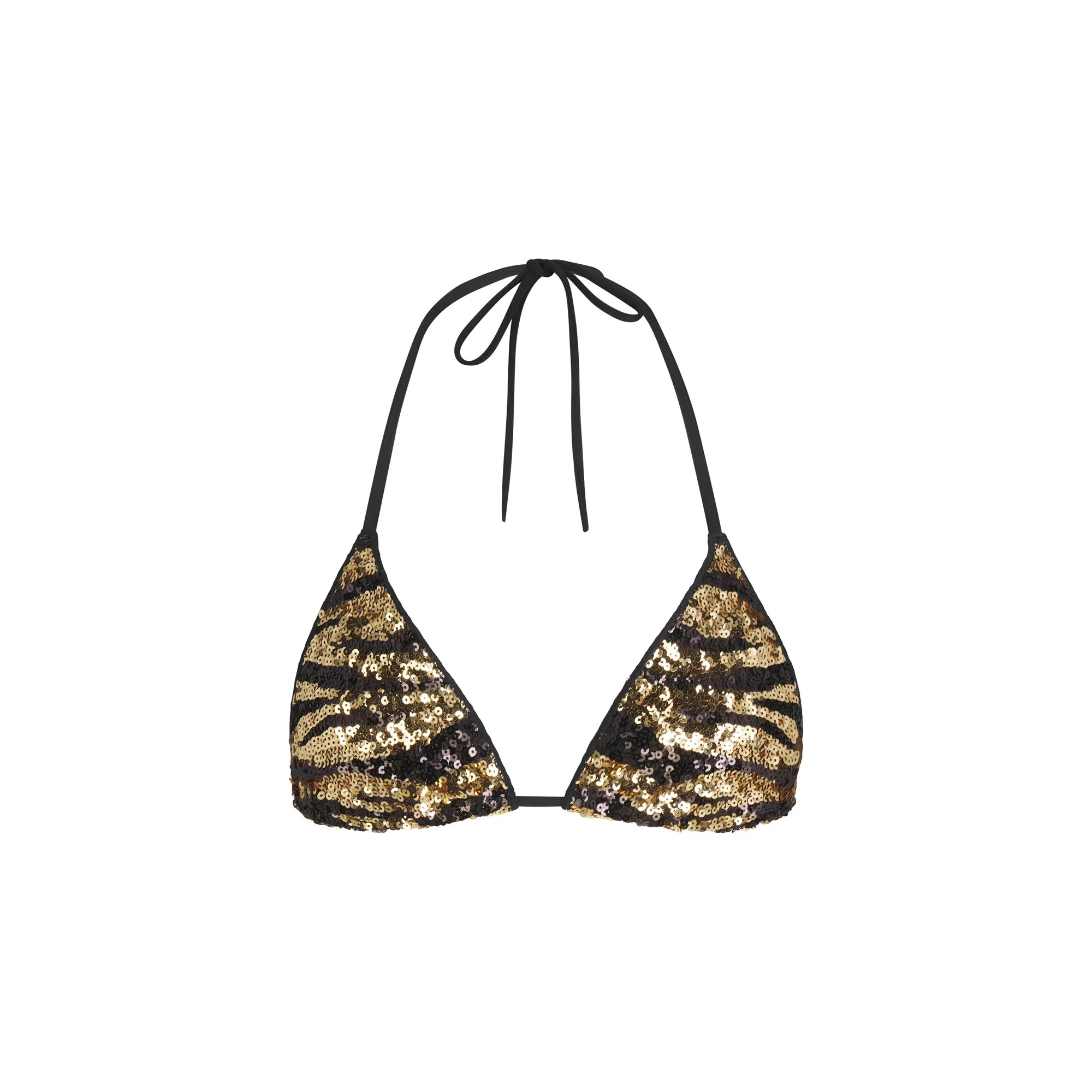 SEQUIN TRIANGLE BIKINI TOP | SKIMS (US)