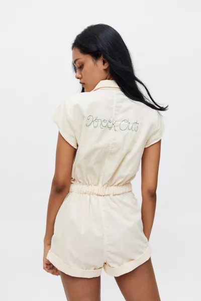 UO Quinn Shortie Romper | Urban Outfitters (US and RoW)