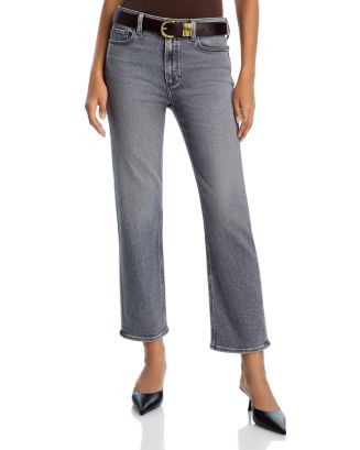 PAIGE Mason High Rise Ankle Jeans in Smokey Gray | Bloomingdale's Women | Bloomingdale's (US)