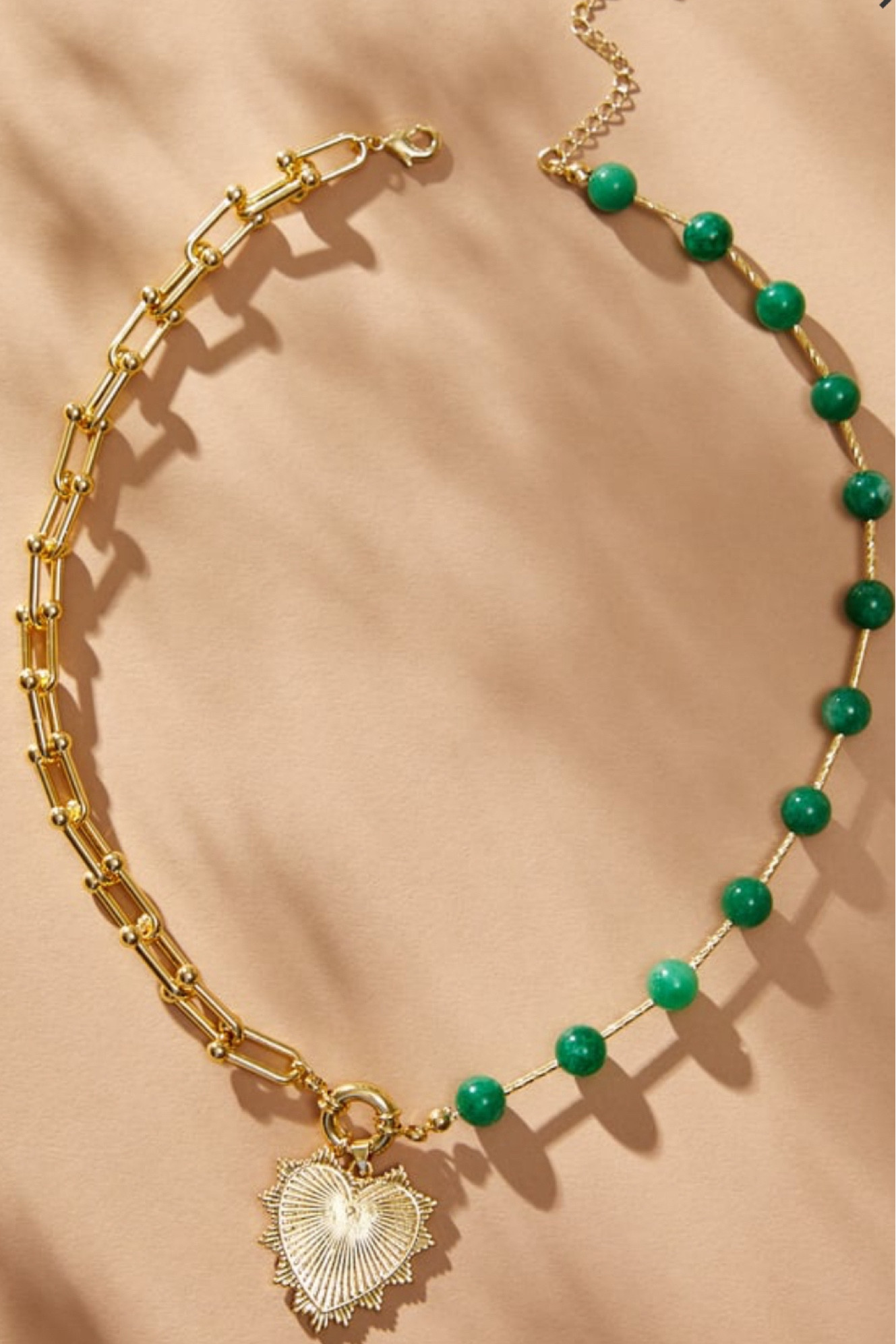 Obsessed with the gold emerald and heart! 

#LTKFindsUnder50 #LTKStyleTip