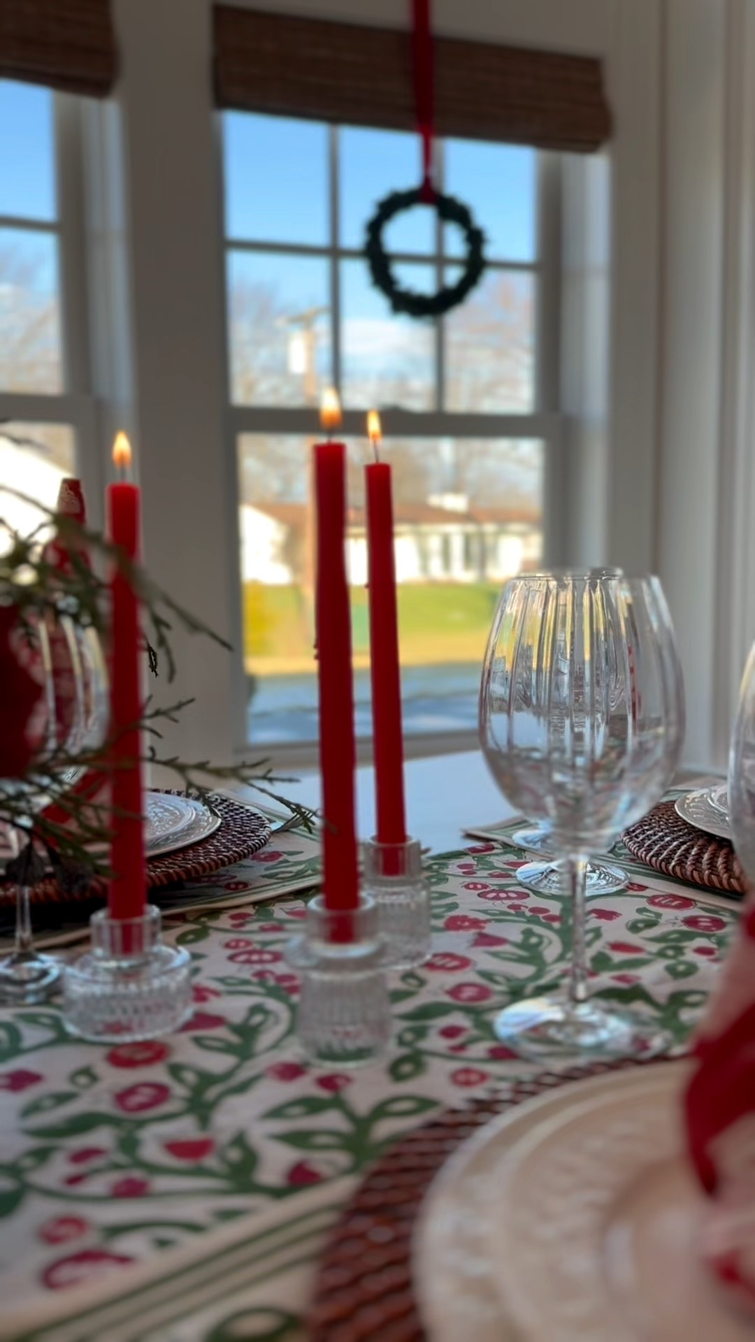 Find everything you need for a festive tablescape at Wayfair! @wayfair #wayfair #wayfairpartner #wintheseason #ad
